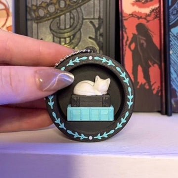 3d Printed Mini Bookshelf Fidget Clicker