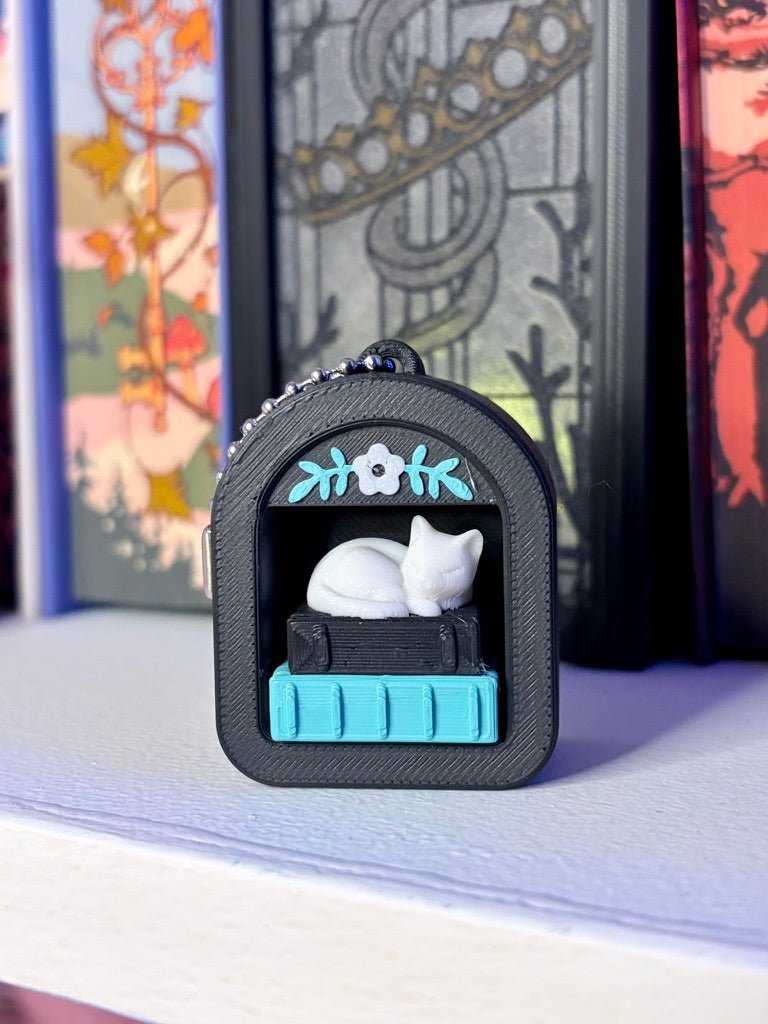 3d Printed Mini Bookshelf Fidget Clicker